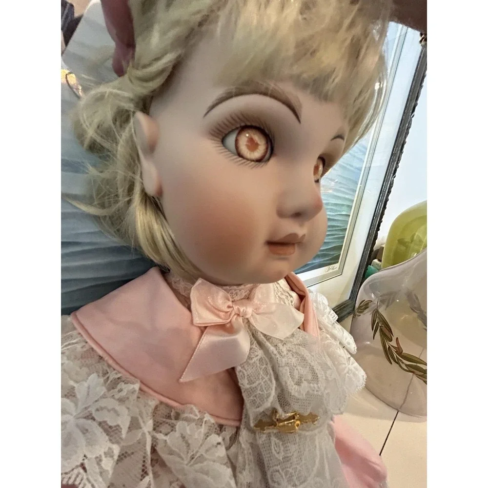 A beautifully crafted artist reproduction of a classic French Jumeau Bébé doll